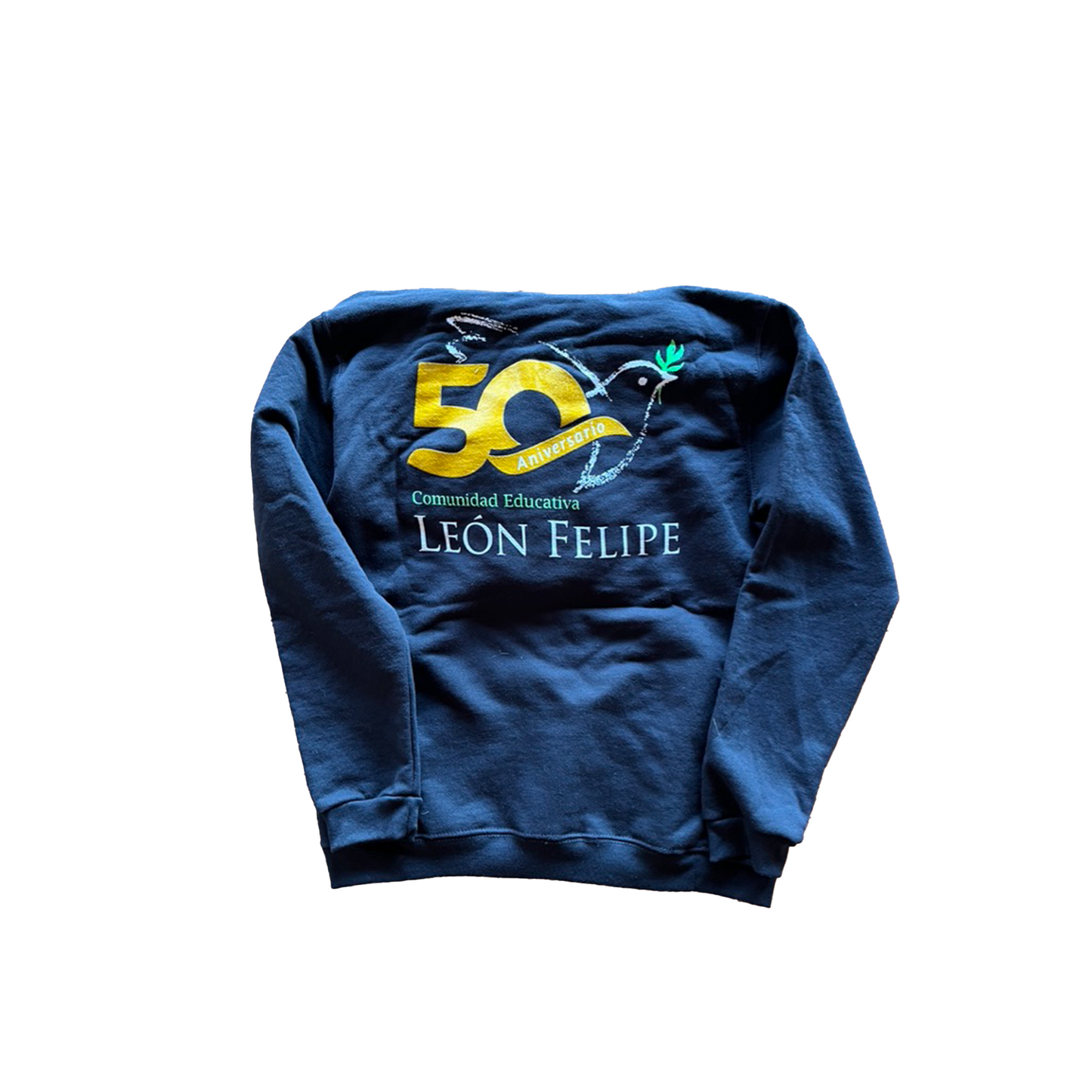 Sudadera 50 Aniversario León Felipe color negro